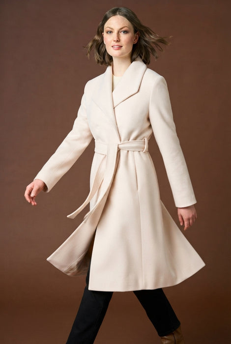 Talenti Cappotto Donna Doppiopetto in Misto Lana
