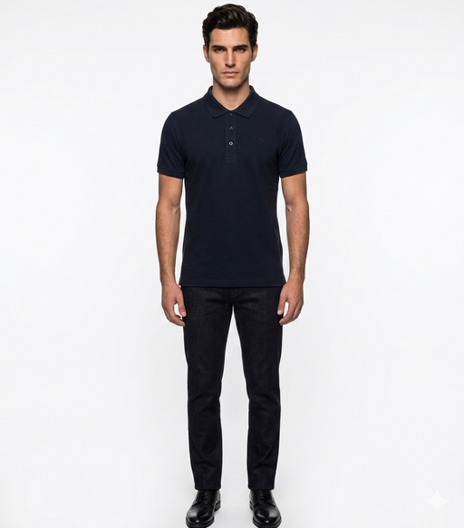 Conte of Florence Polo Uomo in 95% Cotone e 5% Elastan 6552037U - Falcone Abbigliamento