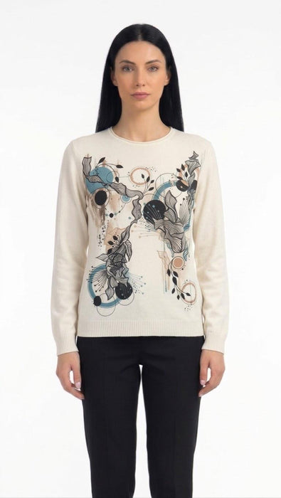 Cleonice Donna Maglia con Scollo a Barchetta - Falcone Abbigliamento