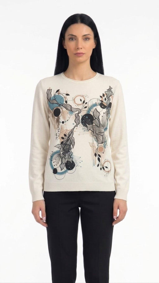 Cleonice Donna Maglia con Scollo a Barchetta - Falcone Abbigliamento