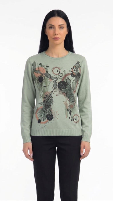 Cleonice Donna Maglia con Scollo a Barchetta - Falcone Abbigliamento