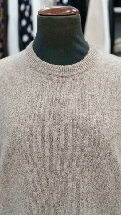 Fabrimas Uomo Maglia Girocollo in 80% Lana