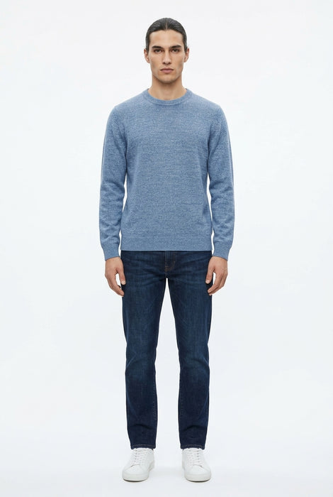 Fabrimas Uomo Maglia Girocollo in 80% Lana