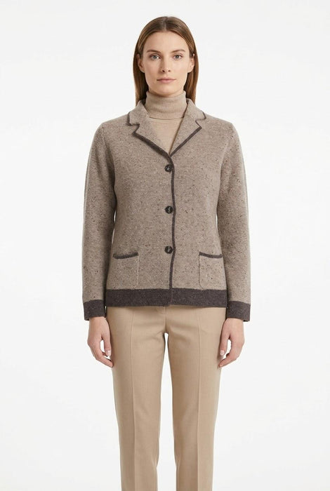 Cleonice Donna Cardigan in 80% Lana