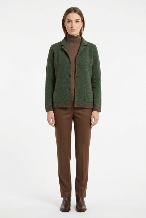 Cleonice Donna Cardigan in 80% Lana