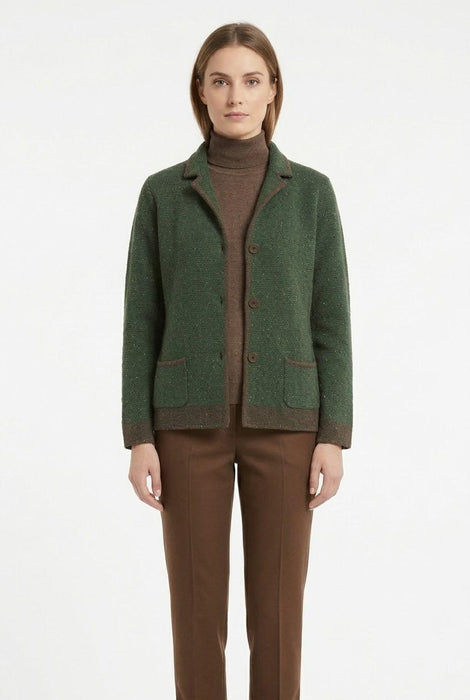 Cleonice Donna Cardigan in 80% Lana