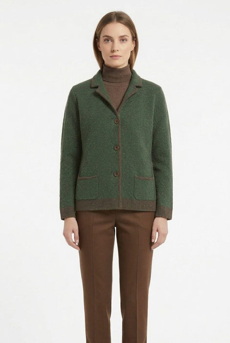 Cleonice Donna Cardigan in 80% Lana
