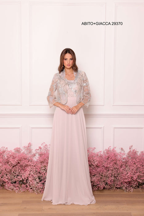 Abito Cerimonia Donna Giacca Su Vestito Lungo Blazer Per Vestito