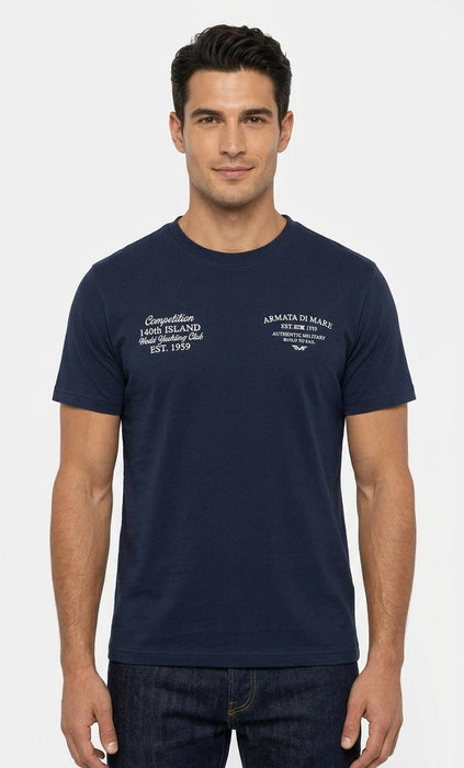 Armata di Mare T-Shirt Uomo in 100% Cotone - Falcone Abbigliamento