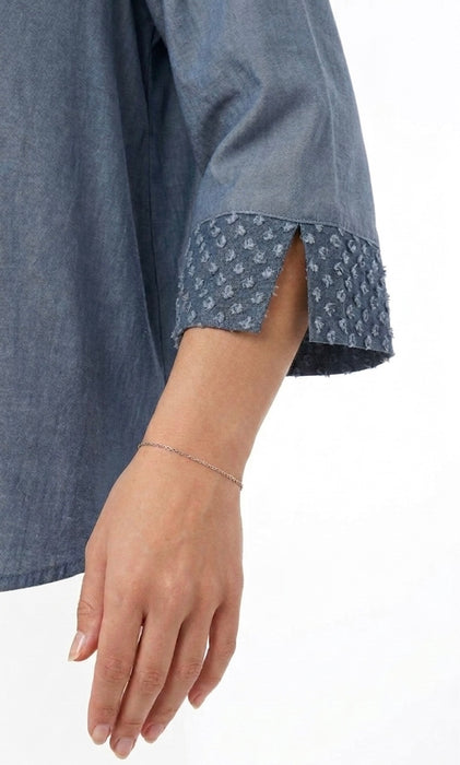 Studio SDB Venezia Giacca-Camicia Donna in 100% Cotone