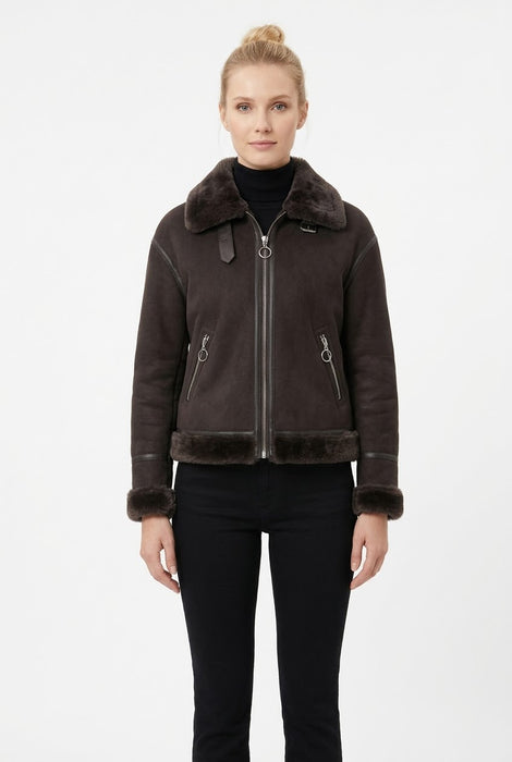 Bieffe Donna Giubbino in Eco Montone
