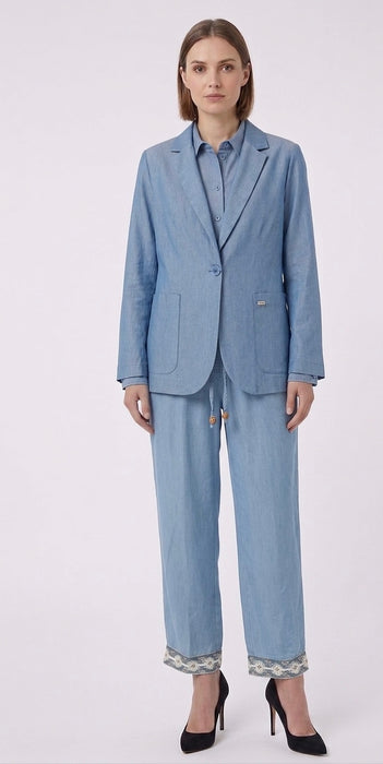 Studio SDB Venezia Camicia Donna in 100% Cotone