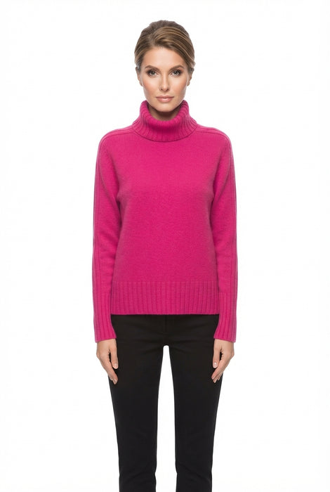 Club Crochet Maglia Collo a Ciambella in Viscosa