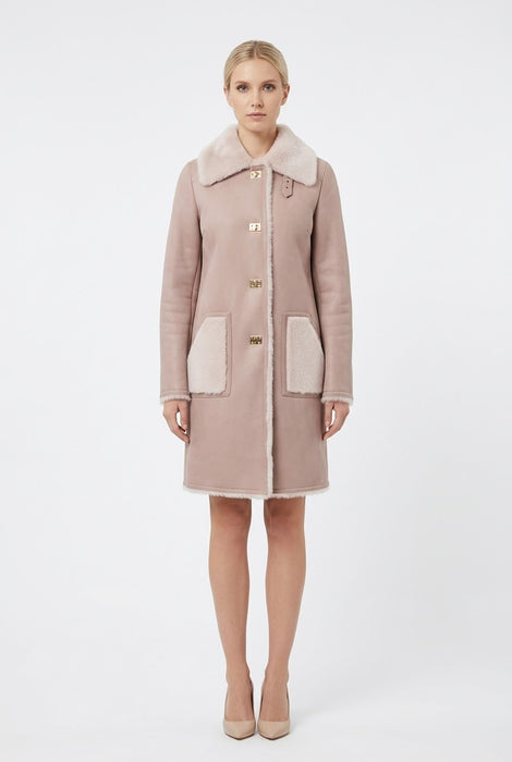 Feel Donna Eco Montone con Inserti in Eco Pelliccia