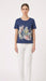 Eleonora del Bono T-Shirt Donna in 95% Cotone e 5% Elastan - Falcone Abbigliamento
