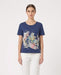 Eleonora del Bono T-Shirt Donna in 95% Cotone e 5% Elastan - Falcone Abbigliamento