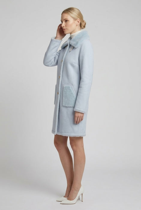 Feel Donna Eco Montone con Inserti in Eco Pelliccia