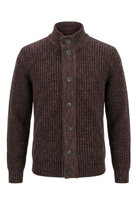 Colerige Uomo Cardigan in Misto Lana - Falcone Abbigliamento