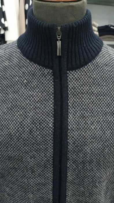 Colerige Uomo Cardigan in Misto Lana