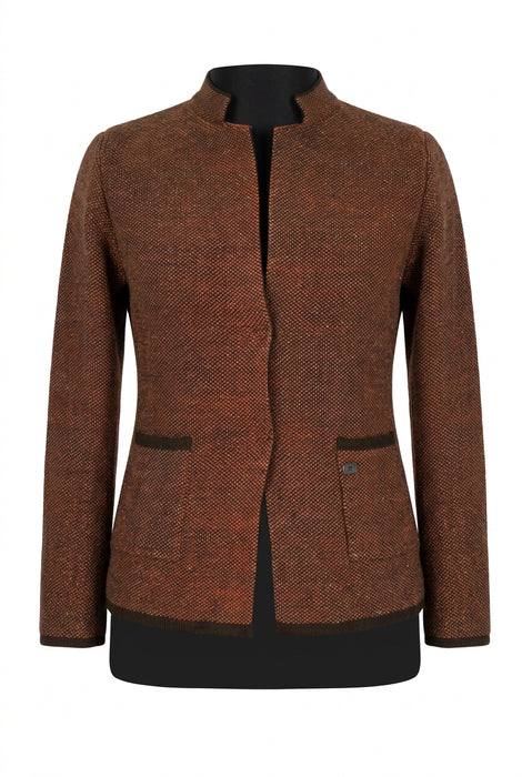 Studio SDB Venezia Donna Cardigan in Misto Lana e Lana Alpaca