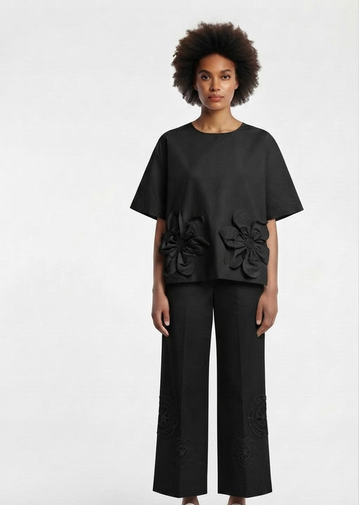 Corte dei Gonzaga Donna Pantalone in 100% Cotone - Falcone Abbigliamento