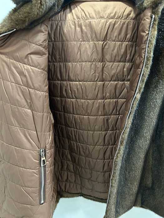 Talenti Donna Eco Pelliccia Reversibile