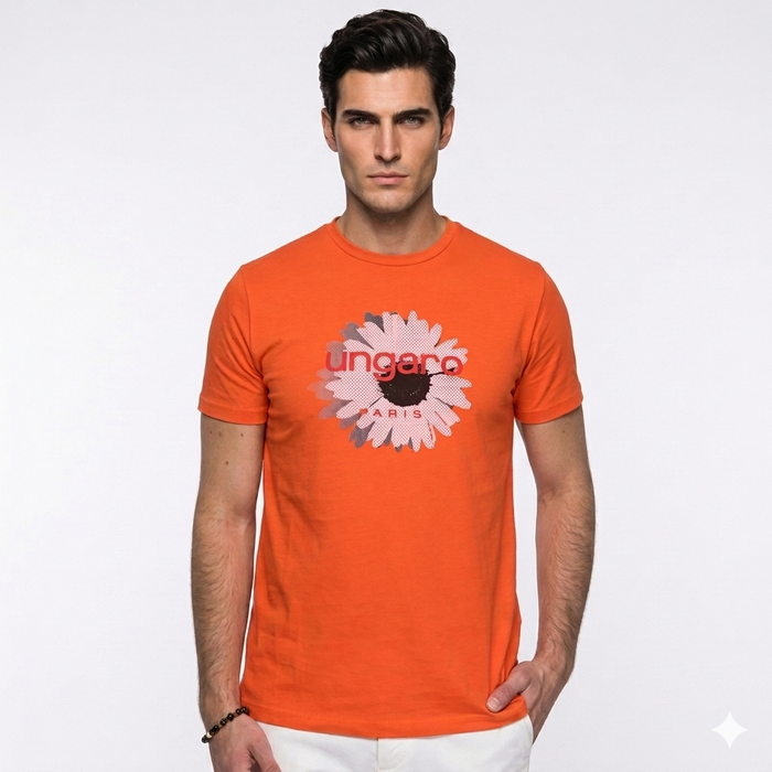 Ungaro T-Shirt Uomo 100% Cotone U0029 - Falcone Abbigliamento