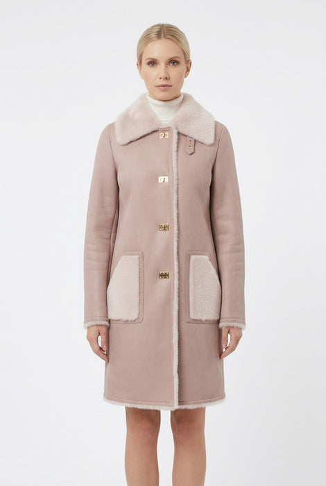 Feel Donna Eco Montone con Inserti in Eco Pelliccia