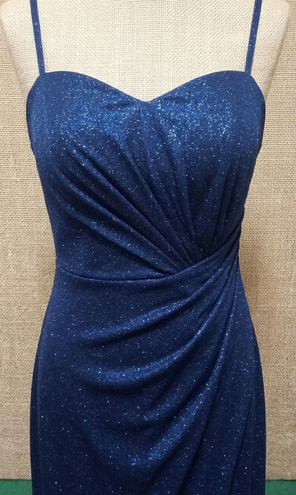 SoloGioie Abito Lungo in Tessuto Glitterato