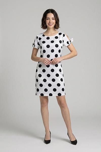 Corte dei Gonzaga Abito a Pois - Falcone Abbigliamento