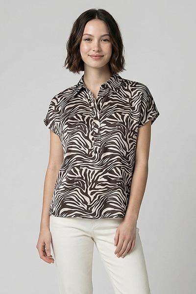 Corte dei Gonzaga Camicia Donna in 100% Morbida Viscosa - Falcone Abbigliamento
