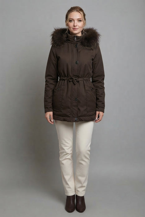 Corte dei Gonzaga Donna Giubbotto con Cappuccio