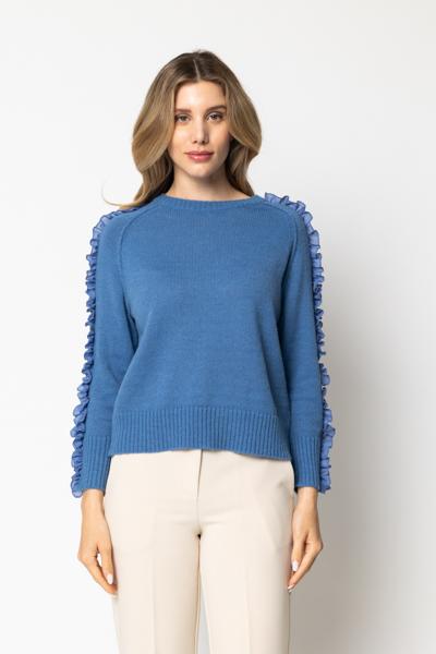 Corte dei Gonzaga Maglia in Misto Lana-Mohair Donna