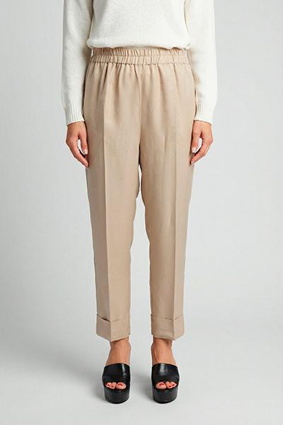 Corte dei Gonzaga Donna Pantalone in Misto Viscosa - Falcone Abbigliamento