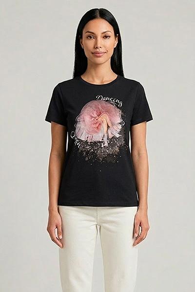 Corte dei Gonzaga T-Shirt Donna in Cotone - Falcone Abbigliamento