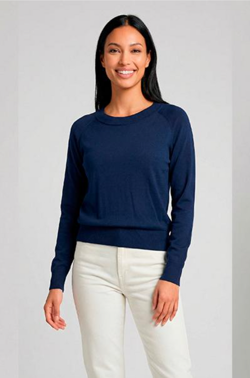 Corte dei Gonzaga Donna Maglia Girocollo Manica Lunga in Misto Viscosa - Falcone Abbigliamento