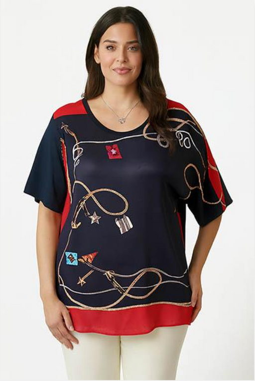 Corte dei Gonzaga Donna T-Shirt in Viscosa con Vestibilità Calibrata - Falcone Abbigliamento