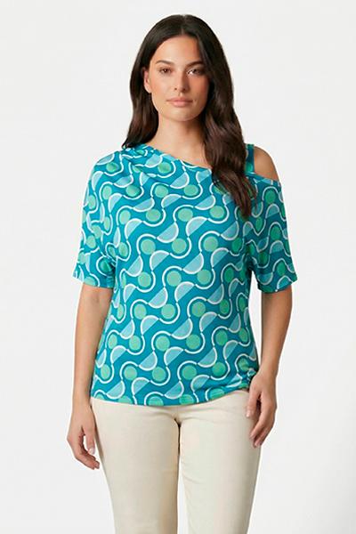 Corte dei Gonzaga Donna Maglia in Morbida Viscosa con Vestibilità Calibrata - Falcone Abbigliamento