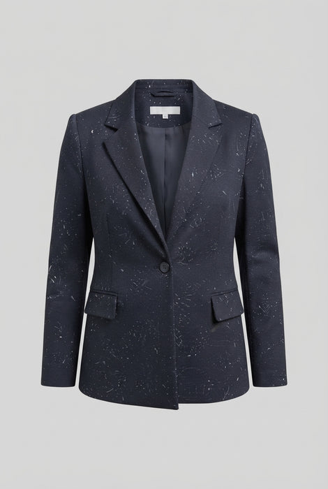 Corte dei Gonzaga Donna Tailleur Glitterato con Vestibilità Calibrata