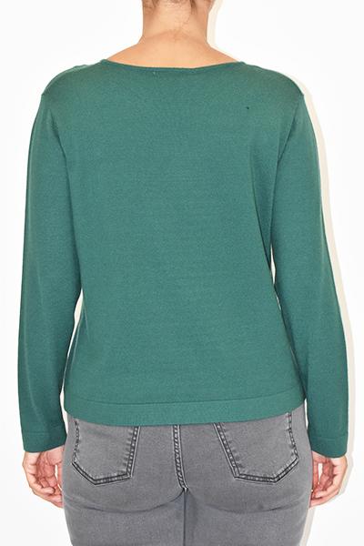 Corte dei Gonzaga Maglia Girocollo Calibrata Donna in Misto Lana