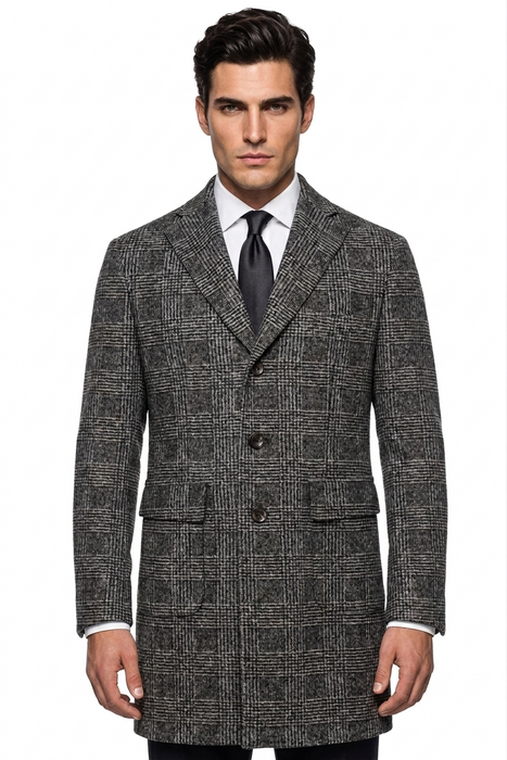 Lubiam Cappotto Misto Lana Uomo 95189 - Falcone Abbigliamento