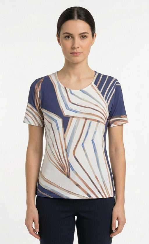 Eleonora del Bono T-Shirt Donna in Viscosa e Nylon - Falcone Abbigliamento