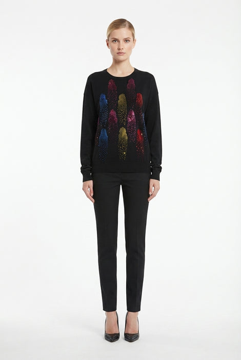 Love to Love by Gai Mattiolo Maglia Donna in Misto Cashmere