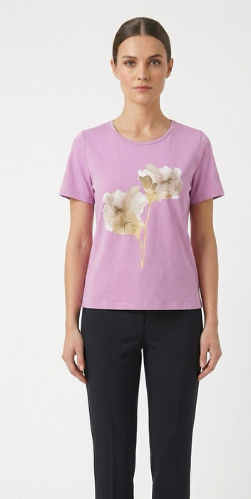 Eleonora del Bono T-Shirt Donna in 95% Cotone e 5% Elastan - Falcone Abbigliamento
