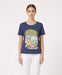 Eleonora del Bono T-Shirt Donna in 95% Cotone e 5% Elastan - Falcone Abbigliamento