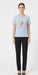 Eleonora del Bono T-Shirt Donna in 95% Cotone e 5% Elastan - Falcone Abbigliamento