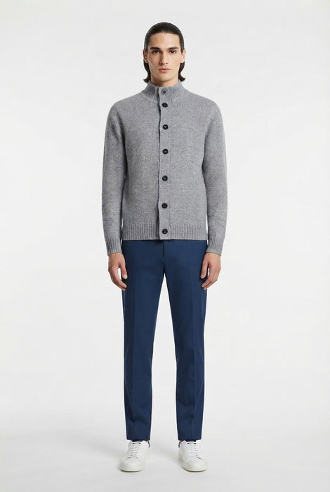 Cardigan Uomo in tessuto 80% Lana