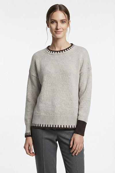 Corte dei Gonzaga Donna Maglia Girocollo