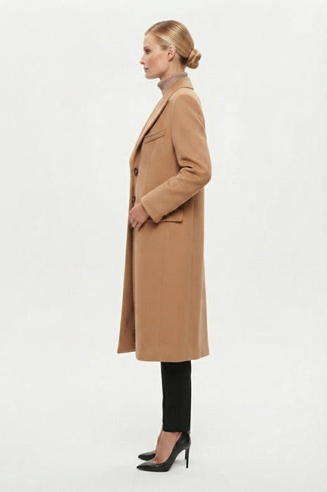 Chiara Giusti Cappotto Misto Lana Donna