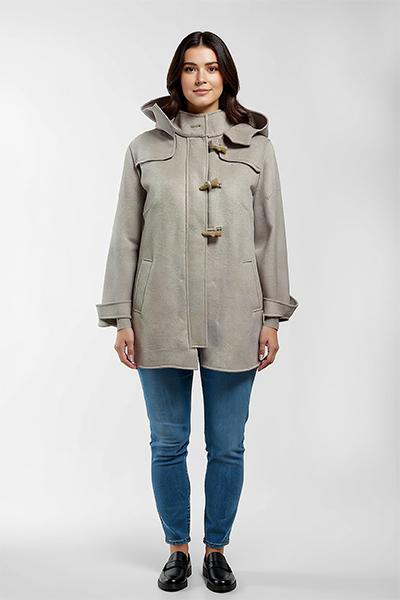 Corte dei Gonzaga Donna Montgomery in 100% Pura Lana con Vestibilità Calibrata - Falcone Abbigliamento
